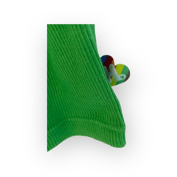 new Harajuku Lovers ❤︎ Gwen Stefani Face Graphic Tank Top ❤︎ Emerald Green ❤︎ XL - Picture 10 of 16